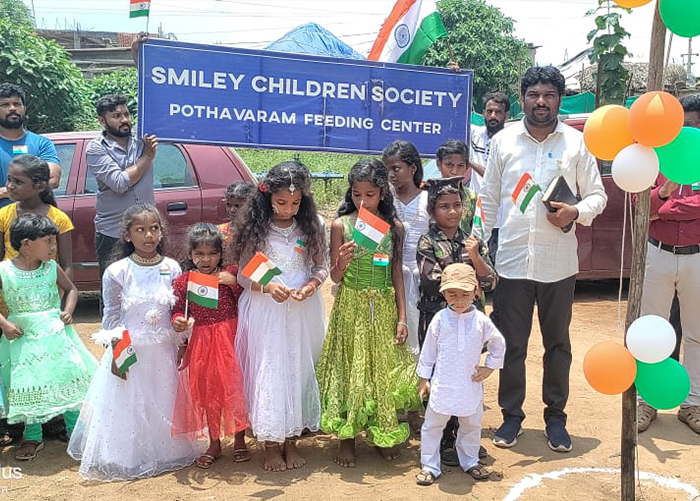 Independence Day celebrations at pothavaram