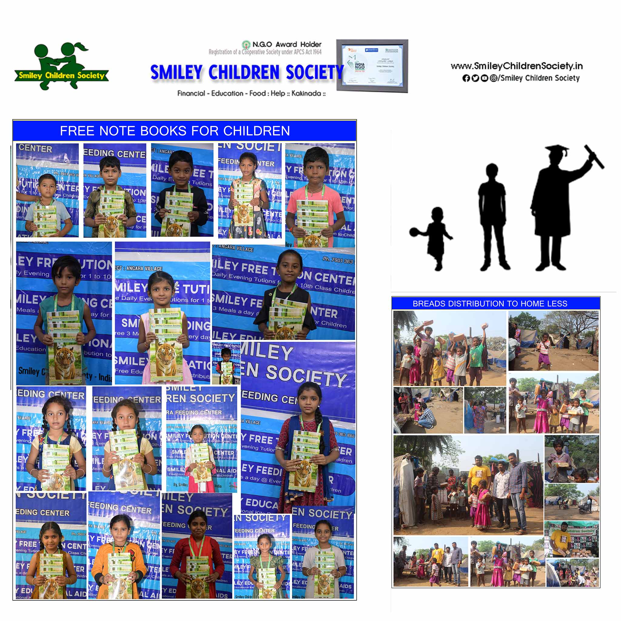 smiley children society children in pothaaram, andhrapradesh for help director prudhvi moses