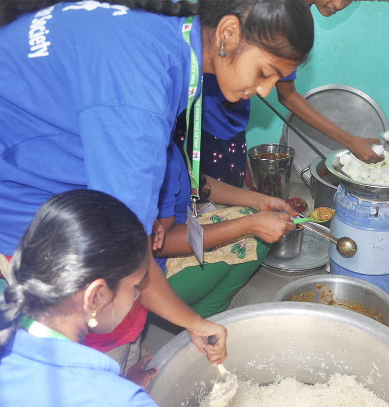 Nurse Helping Children